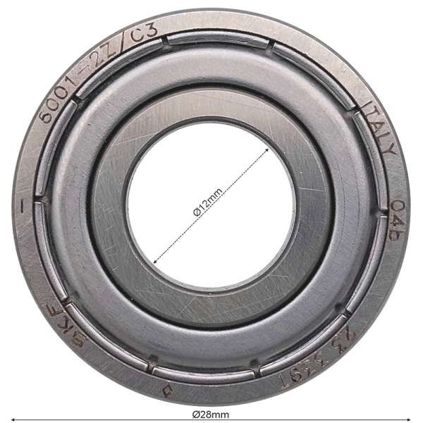 Подшипник 6001ZZ C3